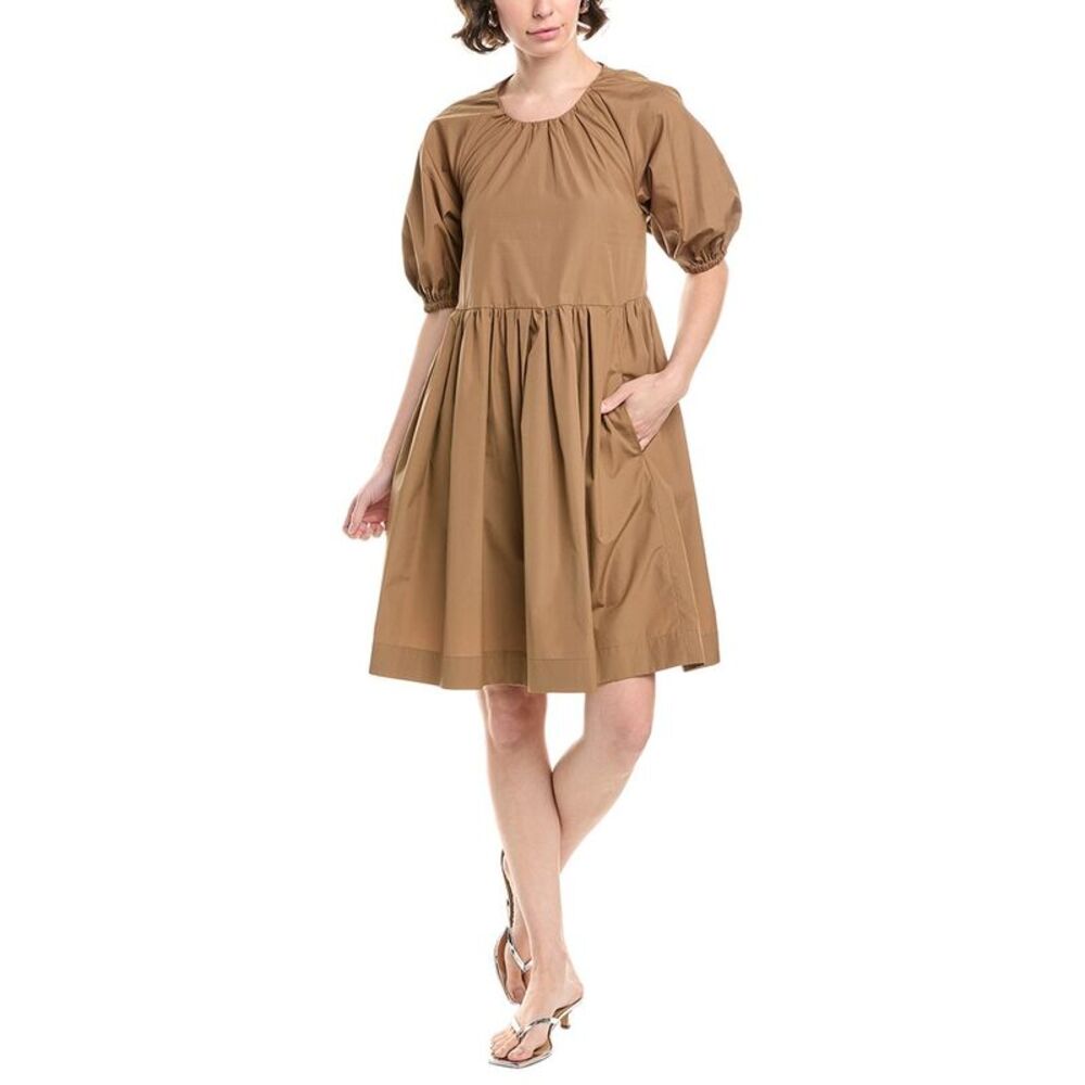 'S Max Mara Womens S Max Mara Tago Mini Dress, Brown